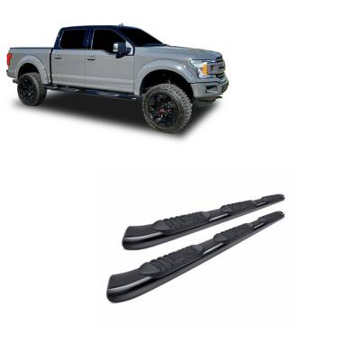 Black Horse Off Road - EXTREME Wheel-to-Wheel Side Steps-Black-F-150/F-150 Lightning|Black Horse Off Road