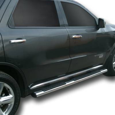 Black Horse Off Road - OEM Replica Side Steps-Stainless Steel-2011-2025 Dodge Durango|Black Horse Off Road