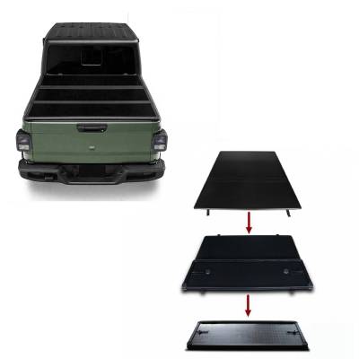 Black Horse Off Road - Hard Tonneau Cover-Black-2020-2023 Jeep Gladiator|Black Horse Off Road