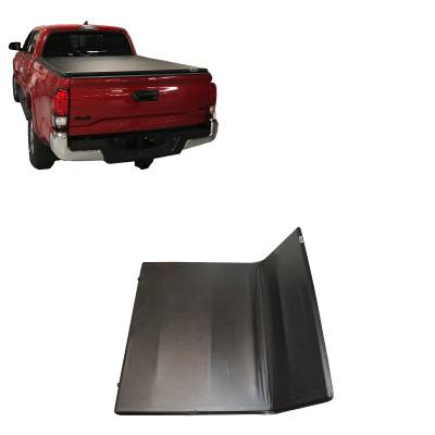 Black Horse Off Road - Premier Soft Tonneau Cover-Black-2005-2015 Toyota Tacoma|Black Horse Off Road