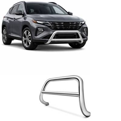 Black Horse Off Road - A Bar-Stainless Steel-2022-2024 Hyundai Tucson|Black Horse Off Road