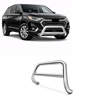 Black Horse Off Road - A Bar-Stainless Steel-2018-2023 Chevrolet Traverse|Black Horse Off Road