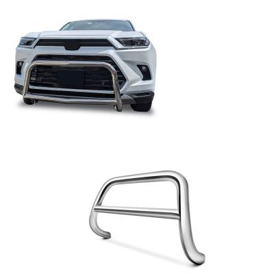 Black Horse Off Road - A Bar-Stainless Steel-2023-2024 Toyota Grand Highlander|Black Horse Off Road