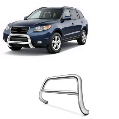 Black Horse Off Road - A Bar-Stainless Steel-2007-2012 Hyundai Santa Fe|Black Horse Off Road
