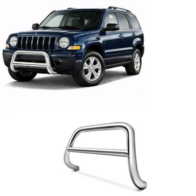 Black Horse Off Road - A Bar-Stainless Steel-2008-2017 Jeep Patriot|Black Horse Off Road
