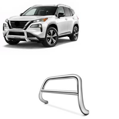 Black Horse Off Road - A Bar-Stainless Steel-2021-2023 Nissan Rogue|Black Horse Off Road