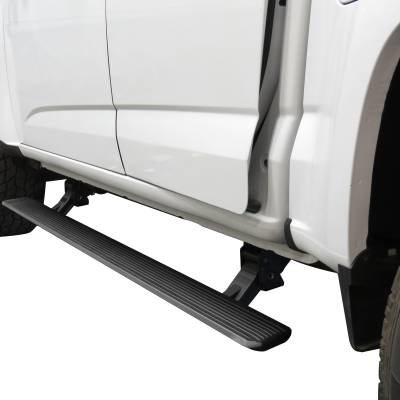 Black Horse Off Road - ELITE Retractable Power Board-Steel-2023-2026 Chevrolet Colorado-GMC Canyon|Black Horse Off Road