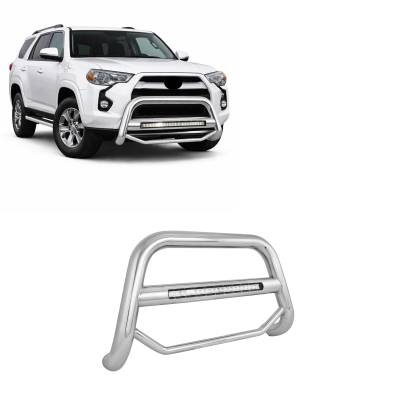 Black Horse Off Road - MAX Beacon Bull Bar-Stainless Steel-2010-2024 Toyota 4Runner|Black Horse Off Road