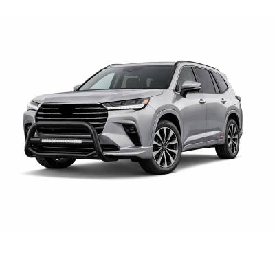 Black Horse Off Road - Max Beacon Bull Bar-Black-2023-2024-Toyota Grand Highlander | Black Horse Off Road