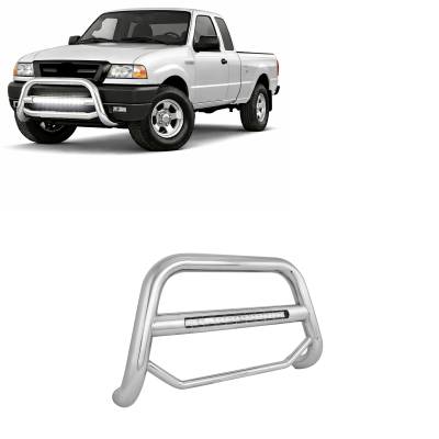 Black Horse Off Road - MAX Beacon Bull Bar-Stainless Steel-2001-2008 Ford Ranger/2001-2010 Mazda B2300|Black Horse Off Road
