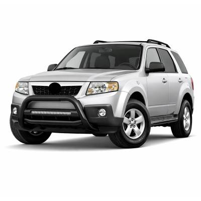 Black Horse Off Road - MAX Beacon Bull Bar-Black-2008-2012 Ford Escape/2008-2011 Mazda Tribute/2008-2011 Mercury Mariner|Black Horse Off Road