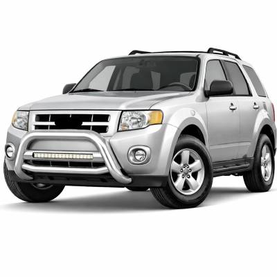 Black Horse Off Road - MAX Beacon Bull Bar-Stainless Steel-2008-2012 Ford Escape/2008-2011 Mazda Tribute/2008-2011 Mercury Mariner|Black Horse Off Road