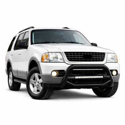 Black Horse Off Road - MAX Beacon Bull Bar-Black-2002-2005 Ford Explorer/2002-2005 Mercury Mountaineer|Black Horse Off Road