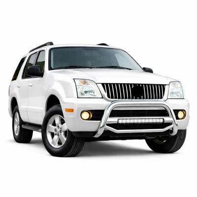 Black Horse Off Road - MAX Beacon Bull Bar-Stainless Steel-2002-2005 Ford Explorer/2002-2005 Mercury Mountaineer|Black Horse Off Road