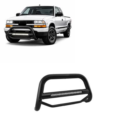 Black Horse Off Road - MAX Beacon Bull Bar-Black-Toyota Highlander/Lexus RX300/Lexus RX330/Lexus RX350/Lexus RX350L/Lexus RX400h/Lexus RX450h/Lexus RX450hL|Black Horse Off Road