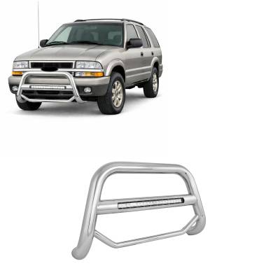 Black Horse Off Road - MAX Beacon Bull Bar-Stainless Steel-Ram 3500/Dodge Ram 3500/Dodge Ram 2500/Ram 2500/Ram 1500 Classic/Ram 1500/Dodge Ram 1500|Black Horse Off Road