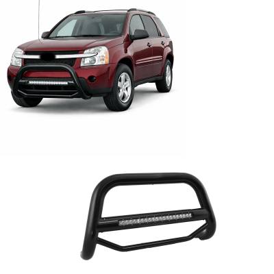 Black Horse Off Road - MAX Beacon Bull Bar-Black-2005-2009 Chevrolet Equinox|Black Horse Off Road