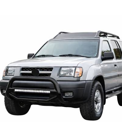 Black Horse Off Road - MAX Beacon Bull Bar-Black-1998-2004 Nissan Frontier/2000-2004 Nissan Xterra|Black Horse Off Road