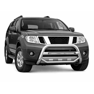 Black Horse Off Road - MAX Beacon Bull Bar-Stainless Steel-2008-2012 Nissan Pathfinder|Black Horse Off Road