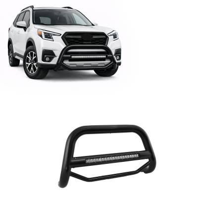 Black Horse Off Road - Max Beacon Bull Bar-Black-2019-2024 Subaru Forester|Black Horse Off Road