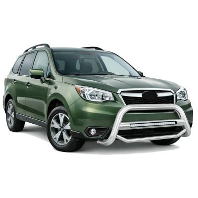 Black Horse Off Road - MAX Beacon Bull Bar-Stainless Steel-2014-2018 Subaru Forester|Black Horse Off Road