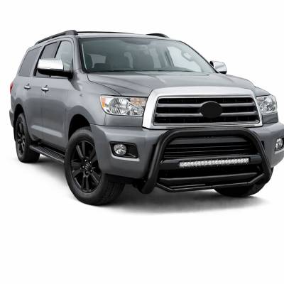 Black Horse Off Road - MAX Beacon Bull Bar-Black-2007-2021 Toyota Tundra/2008-2022 Toyota Sequoia|Black Horse Off Road