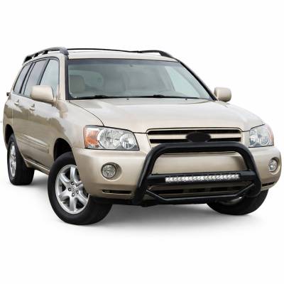 Black Horse Off Road - MAX Beacon Bull Bar-Black-2001-2007 Toyota Highlander|Black Horse Off Road