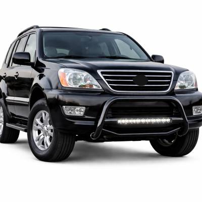Black Horse Off Road - MAX Beacon Bull Bar-Black-2003-2009 Lexus GX470/2003-2009 Toyota 4Runner|Black Horse Off Road