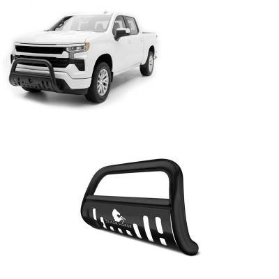 Black Horse Off Road - Bull Bar-Black-2019-2026 GMC Sierra 1500/2019-2026 Chevrolet Silverado 1500|Black Horse Off Road