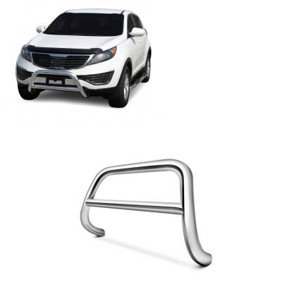 Black Horse Off Road - A Bar-Stainless Steel-2010-2015 Hyundai Tucson/2011-2017 Kia Sportage|Black Horse Off Road