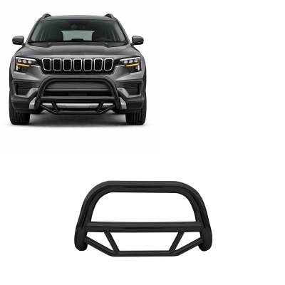 Black Horse Off Road - Max Bull Bar-Black-2022-2024-Jeep Cherokee | Black Horse Off Road