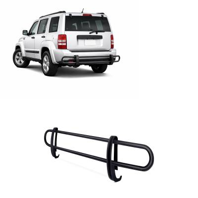 Black Horse Off Road - Rear Bumper Guard-Black-2007-2011 Dodge Nitro/2008-2012 Jeep Liberty|Black Horse Off Road