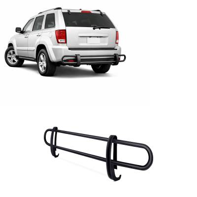Black Horse Off Road - Rear Bumper Guard-Black-2005-2010 Jeep Grand Cherokee|Black Horse Off Road