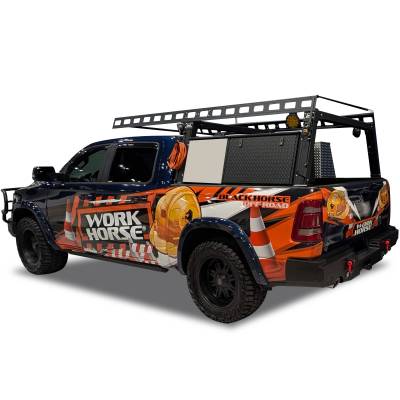 Black Horse Off Road - Base K2 Tool Box-Black- All Pickups |Black Horse Off Road