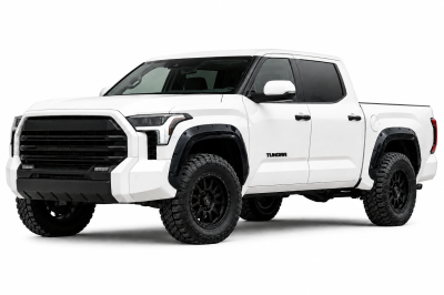 Black Horse Off Road - FENDER FLARES RIVETED Style-Black-2022-2026 Toyota Tundra|Black Horse Off Road