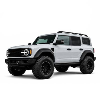 Black Horse Off Road - Fender Flares-Black-2021-2026 Ford Bronco|Black Horse Off Road