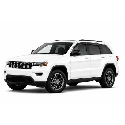 Black Horse Off Road - Black Horse Off Road [BHOR] |Tape On Rain Guard/Wind Deflectors|2011-2021 Jeep Grand Cherokee |Smoke,4Pcs|#140303