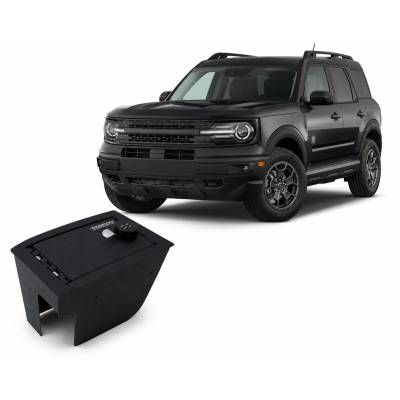 Black Horse Off Road - Center Console Safe-Black-2021-2024 Ford Bronco Sport|Black Horse Off Road