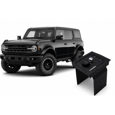 Black Horse Off Road - Center Console Safe-Black-2021-2024 Ford Bronco|Black Horse Off Road