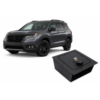 Black Horse Off Road - Center Console Safe-Black-Ridgeline/Passport/Pilot|Black Horse Off Road