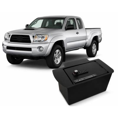 Black Horse Off Road - Center Console Safe-Black-2005-2015 Toyota Tacoma|Black Horse Off Road