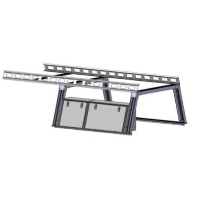 Black Horse Off Road - Base K2 Over Cab Rack for All 1/2 Ton and 3/4 Ton Trucks with 5.5 Foot Bed|Black Horse Off Road