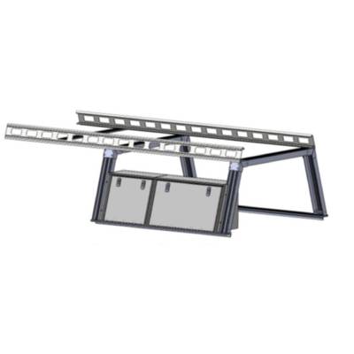 Black Horse Off Road - Base K2 Over Cab Rack for All 1/2 Ton and 3/4 Ton Trucks with 5.5 Foot Bed|Black Horse Off Road
