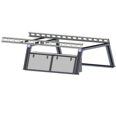Black Horse Off Road - Base K2 Over Cab Rack for All 1/2 Ton and 3/4 Ton Trucks with 6.5 Foot Bed|Black Horse Off Road
