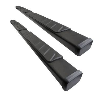 Black Horse Off Road - Summit Running Boards Black For 2017-2026 Ford F-250 Super Duty|2017-2026 Ford F-450 Super Duty|2017-2026 Ford F-550 Super Duty|2017-2026 Ford F-350 Super Duty|2015-2026 Ford F-150 | Black Horse Off Road