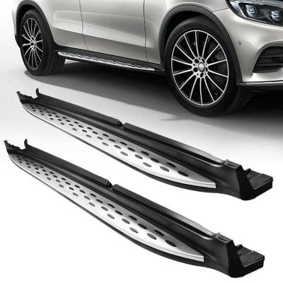 Black Horse Off Road - OEM Replica Running Boards-Black-2015-2026 Mercedes-Benz GLE Coupe Series|Black Horse Off Road