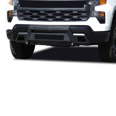 Black Horse Off Road - Armour III Light Duty Front Bumper-Textured Black-2022-2026 Chevrolet Silverado 1500|Black Horse Off Road
