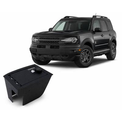 Black Horse Off Road - Center Console Safe-Black-2021-2024 Ford Bronco Sport|Black Horse Off Road