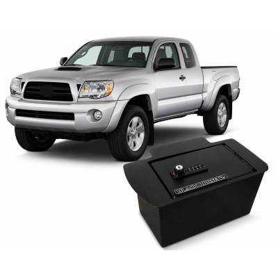 Black Horse Off Road - Center Console Safe-Black-2005-2015 Toyota Tacoma|Black Horse Off Road