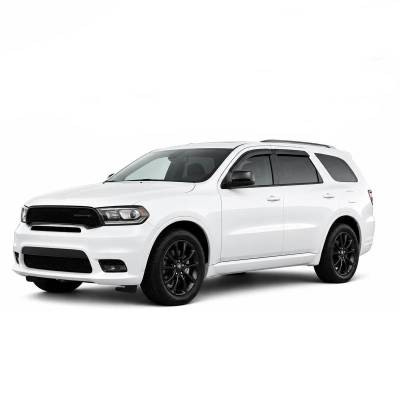 Black Horse Off Road - Black Horse Off Road [BHOR] |Tape On Rain Guard/Wind Deflectors|2011-2026 Dodge Durango |Smoke,4Pcs|#140512